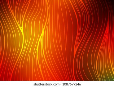 Light Red, Yellow vector abstract doodle texture. Brand-new colored illustration in blurry style with doodles. Brand-new design for your business.