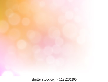 Light Red, Yellow vector abstract blurred template. Glitter abstract illustration with an elegant design. The background for your creative designs.