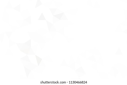 Light Red, Yellow vector abstract polygonal background. Colorful illustration in abstract style with triangles. Textured pattern for your backgrounds.