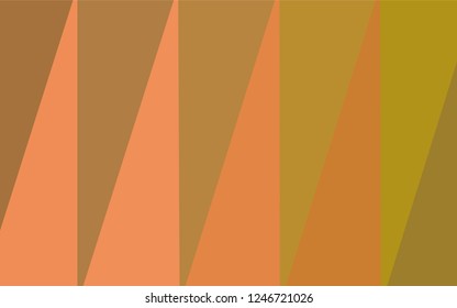Light Red, Yellow vector abstract mosaic background. Shining polygonal illustration, which consist of triangles. Textured pattern can be used for background.