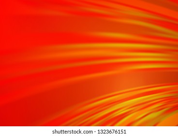 Light Red, Yellow vector abstract blurred background. An elegant bright illustration with gradient. Brand new style for your business design.