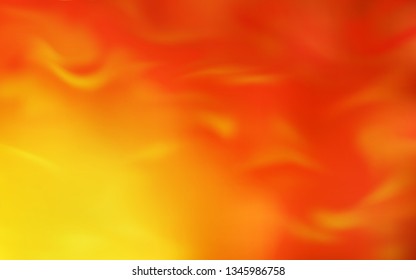 Light Red, Yellow vector abstract bright pattern. New colored illustration in blur style with gradient. New way of your design.