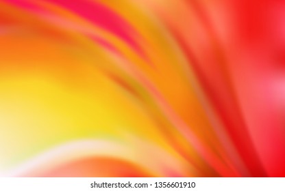 Light Red, Yellow vector abstract bright template. Colorful illustration in abstract style with gradient. Elegant background for a brand book.