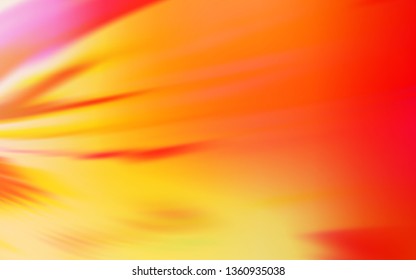 Light Red, Yellow vector abstract layout. An elegant bright illustration with gradient. New style design for your brand book.
