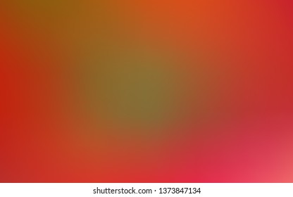 Light Red, Yellow vector abstract bright template. A completely new colored illustration in blur style. New style for your business design.