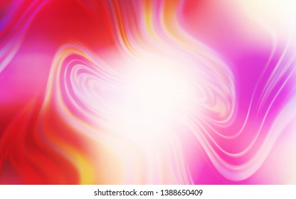 Light Red, Yellow vector abstract blurred layout. An elegant bright illustration with gradient. Completely new design for your business.