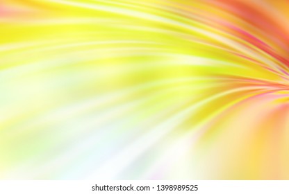 Light Red, Yellow vector abstract bright template. New colored illustration in blur style with gradient. New design for your business.