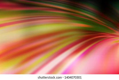 Light Red, Yellow vector abstract blurred layout. An elegant bright illustration with gradient. Background for a cell phone.