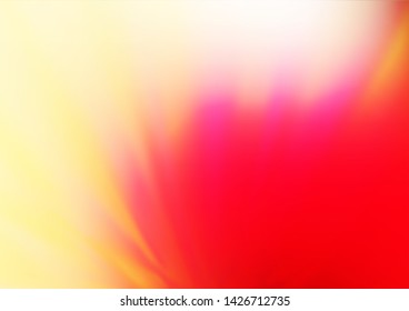 Light Red, Yellow vector abstract background. Colorful illustration in abstract style with gradient. A new texture for your design.