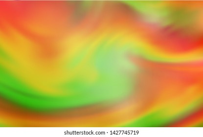 Light Red, Yellow vector abstract bright template. New colored illustration in blur style with gradient. Smart design for your work.