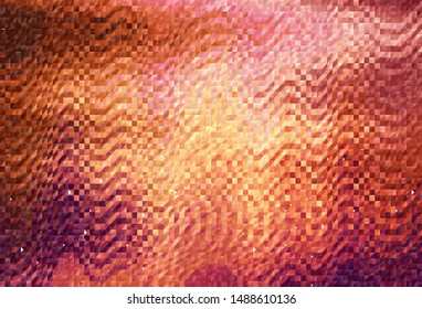 Light Red, Yellow vector abstract mosaic background. A completely new color illustration in a polygonal style. A new texture for your web site.
