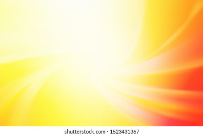 Light Red, Yellow vector abstract bright texture. New colored illustration in blur style with gradient. Background for a cell phone.
