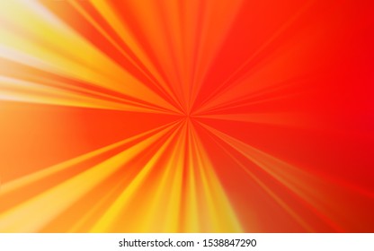 Light Red, Yellow vector abstract blurred background. Colorful abstract illustration with gradient. Background for a cell phone.