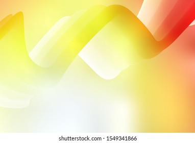 Light Red, Yellow vector abstract layout. Modern abstract illustration with gradient. New style for your business design.