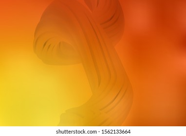 Light Red, Yellow vector abstract bright template. New colored illustration in blur style with gradient. New way of your design.