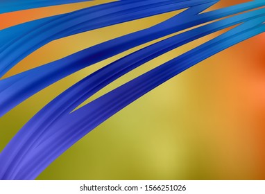 Light Red, Yellow vector abstract bright pattern. Colorful illustration in abstract style with gradient. The best blurred design for your business.