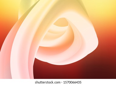 Light Red, Yellow vector abstract bright texture. Colorful illustration in abstract style with gradient. Background for a cell phone.