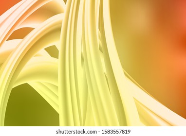 Light Red, Yellow vector abstract bright template. Creative illustration in halftone style with gradient. Elegant background for a brand book.