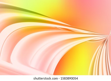 Light Red, Yellow vector abstract blurred layout. Abstract colorful illustration with gradient. Blurred design for your web site.