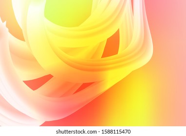 Light Red, Yellow vector abstract bright template. Abstract colorful illustration with gradient. New style design for your brand book.
