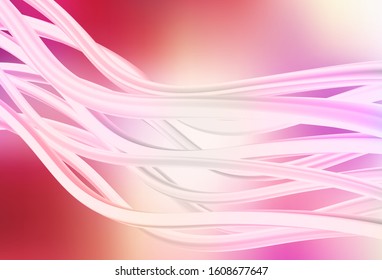 Light Red, Yellow vector abstract blurred background. Glitter abstract illustration with gradient design. New style design for your brand book.