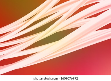 Light Red, Yellow vector abstract blurred background. A completely new colored illustration in blur style. New style for your business design.