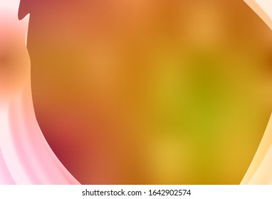 Light Red, Yellow vector abstract blurred background. Colorful abstract illustration with gradient. Elegant background for a brand book.