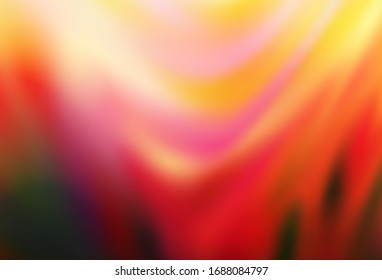 Light Red, Yellow vector abstract layout. Shining colorful illustration in smart style. Blurred design for your web site.
