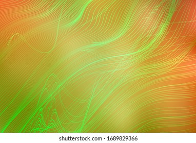 Light Red, Yellow vector abstract blurred layout. Shining colorful illustration in smart style. New style design for your brand book.