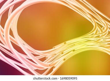 Light Red, Yellow vector abstract bright pattern. New colored illustration in blur style with gradient. The best blurred design for your business.