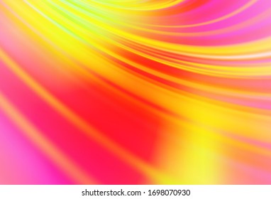 Light Red, Yellow vector abstract bright template. Glitter abstract illustration with gradient design. Smart design for your work.