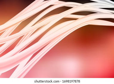 Light Red, Yellow vector abstract blurred layout. A completely new colored illustration in blur style. Completely new design for your business.