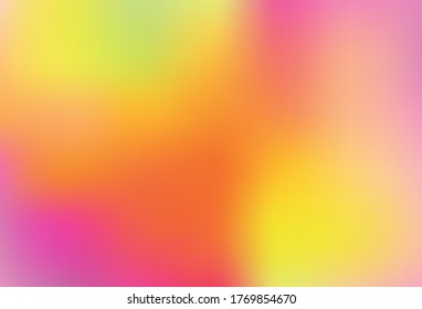 Light Red, Yellow vector abstract bright texture. Modern abstract illustration with gradient. The best blurred design for your business.