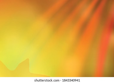 Light Red, Yellow vector abstract blurred layout. Colorful abstract illustration with gradient. The best blurred design for your business.
