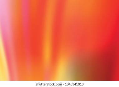 Light Red, Yellow vector abstract blurred layout. New colored illustration in blur style with gradient. New design for your business.