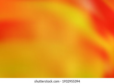 Hellrotes, gelbes Vektorgrafik abstraktes unscharfes Layout. Moderne abstrakte Illustration mit Farbverlauf. Neues Design für Ihr Unternehmen.