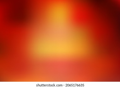 Light Red, Yellow vector abstract background. A vague abstract illustration with gradient. Elegant cover for a brand book.