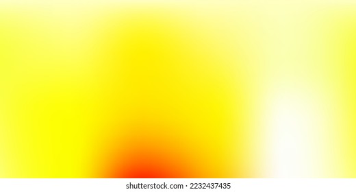 Light Red, Yellow vector abstract blur template. Colorful illustration with gradient in halftone style. Sample for your designs.