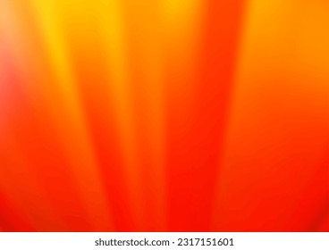 Color rojo claro, patrón de bokeh abstracto del vector amarillo. Una ilustración de color completamente nueva en un estilo bokeh. El fondo para tus diseños creativos.
