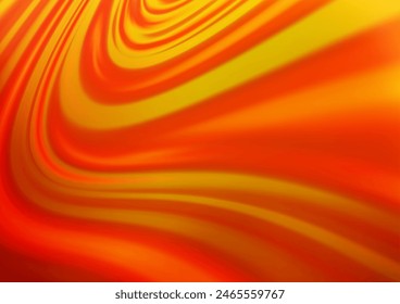 Rojo claro, Vector amarillo abstracto patrón borroso. Ilustración creativa en estilo de semitonos con degradado. El mejor diseño borroso para tu negocio.