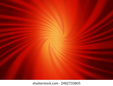 Hellrote, gelbe Vektorgrafik abstrakte unscharfe Vorlage. Moderne geometrische abstrakte Illustration mit Gradient. Das elegante Muster für brandes Buch.