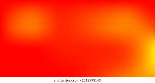 Fondo desenfocado abstracto de Vector rojo claro y amarillo. Ilustración de gradiente abstracto borroso en estilo simple. Fondo de pantalla para sus App de Web.