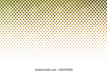 Light Red, Yellow vector abstract pattern with circles. Geometry template for your business design. Background with colored spheres.