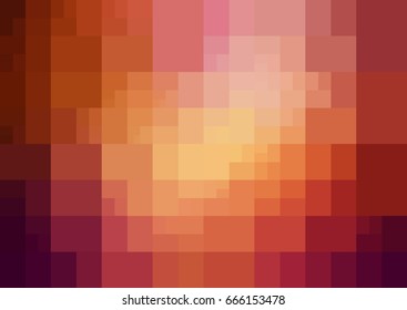 Light Red, Yellow vector abstract textured polygonal background. Blurry rectangle design. Pattern can be used for background.
