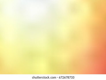 Light Red, Yellow vector abstract pattern. Creative illustration in halftone style with gradient. A new texture for your design.