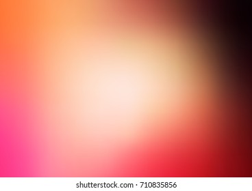 Light Red, Yellow vector abstract blurred background. Brand-new colored illustration in blurry style with gradient. The best blurred design for your business.