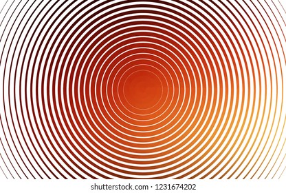 Light Red, Yellow vector backdrop with dots. Blurred decorative design in abstract style with bubbles. Template for your brand book.