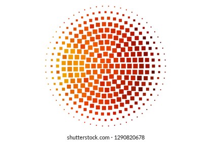 Light Red, Yellow vector backdrop with rectangles, squares. Rectangles on abstract background with colorful gradient. Modern template for your landing page.