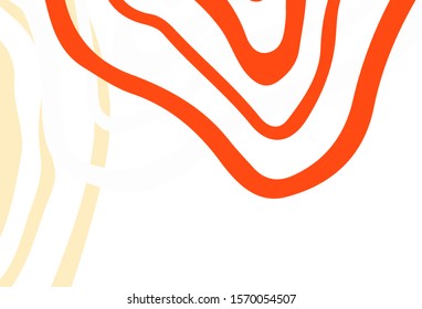 Light Red, Yellow vector backdrop with memphis shapes. Decorative design in abstract style with random forms. Simple design for your web site.