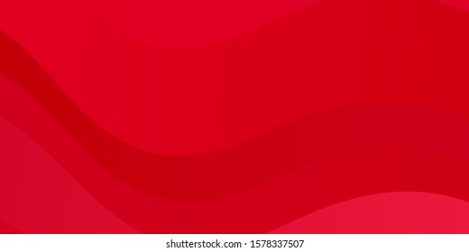 Light Red, Yellow vector backdrop with bent lines. Bright sample with colorful bent lines, shapes. Pattern for commercials, ads.